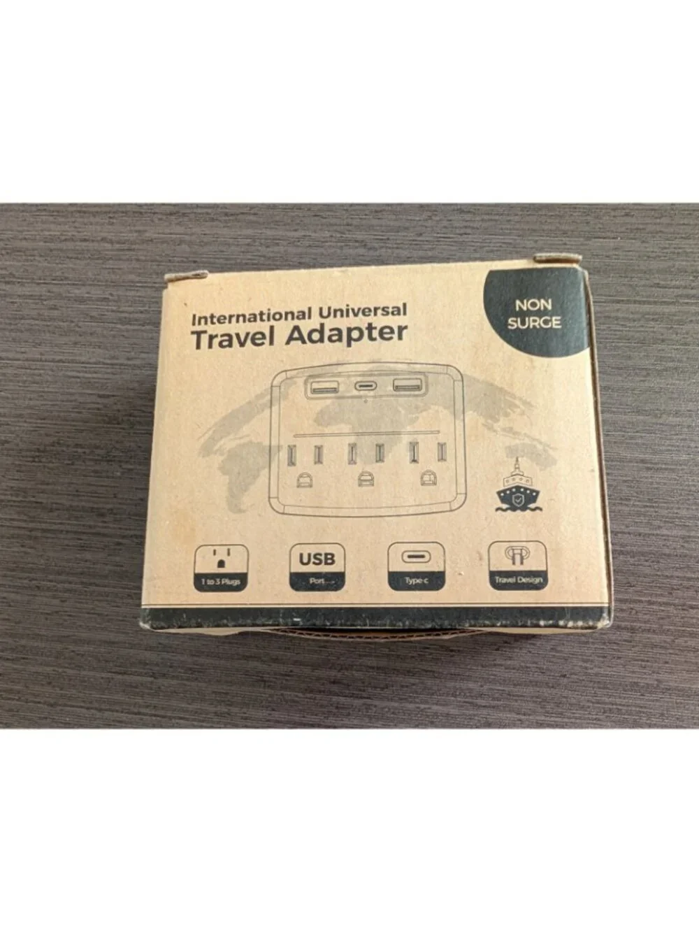 Outlet Extender Multi Plug – Surge Protector Wall Adapter with 3 AC Outlets